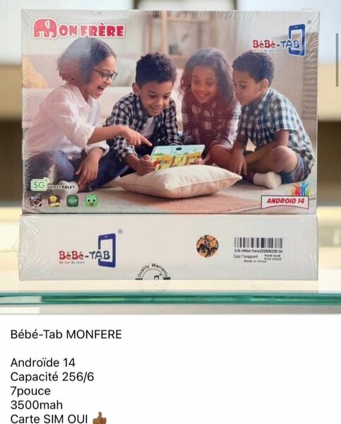 Tablette Bébé-Tab 7" Android