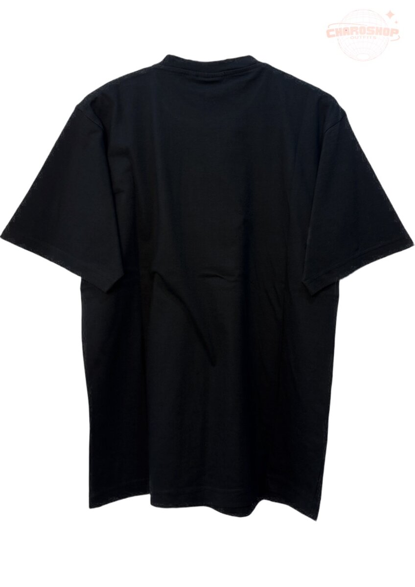 T-shirt noir classique unisexe