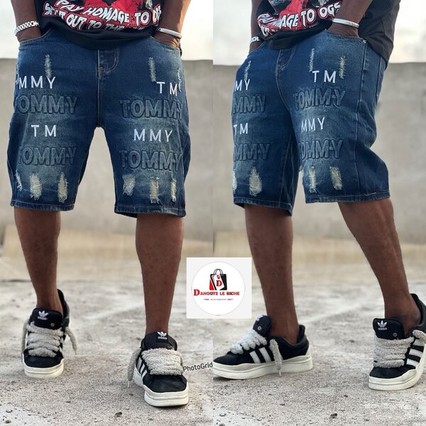 Shorts en jean décontracté