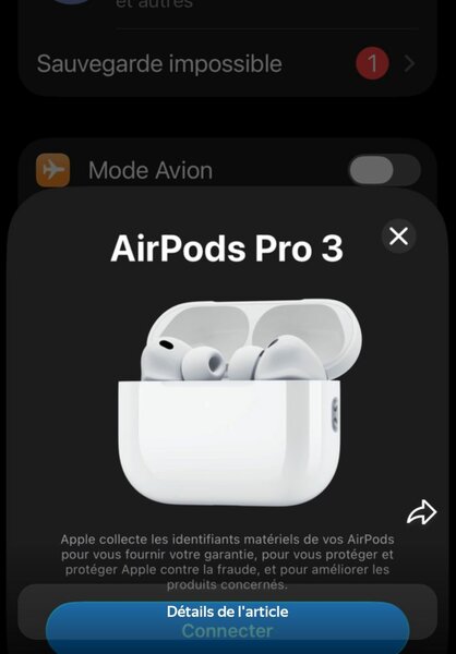 AirPods Pro 3 ANC AUTHENTIQUE