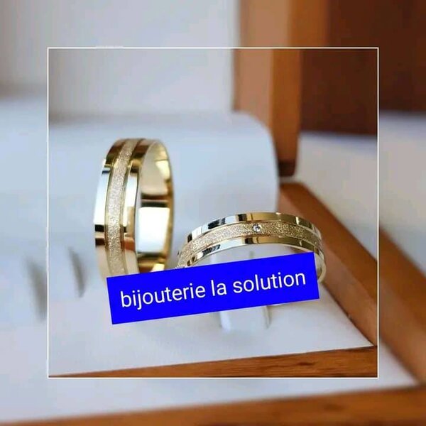 Anneaux de mariage élégants