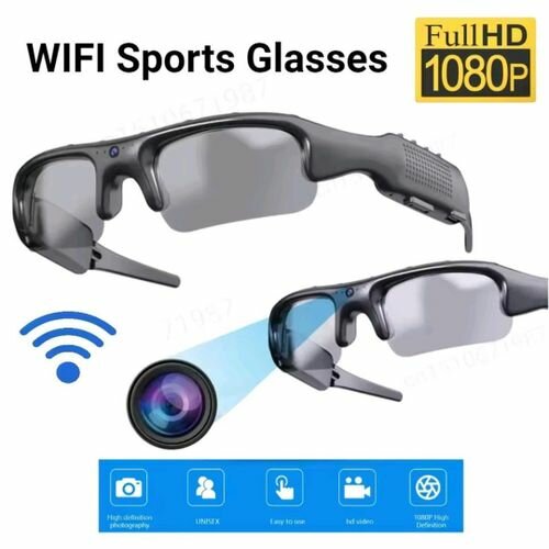 Lunettes sport caméra HD WiFi