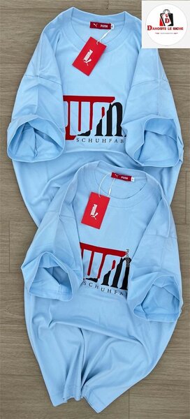 T-shirts bleus pour hommes