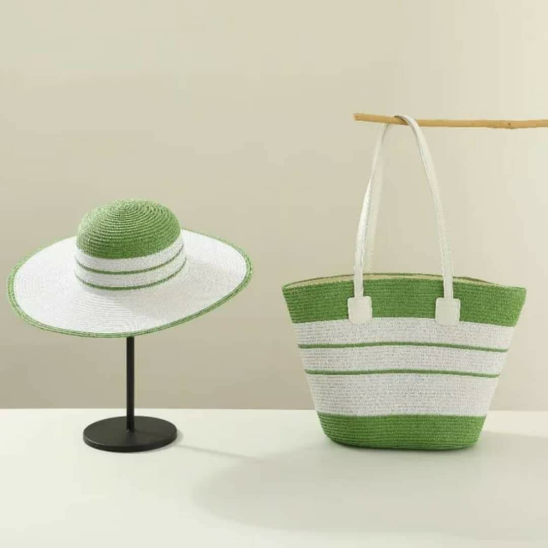 Set Chapeau et Sac Plage Stylé
