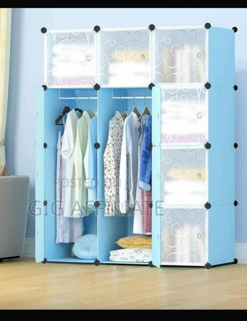 Cubic wardrobe
