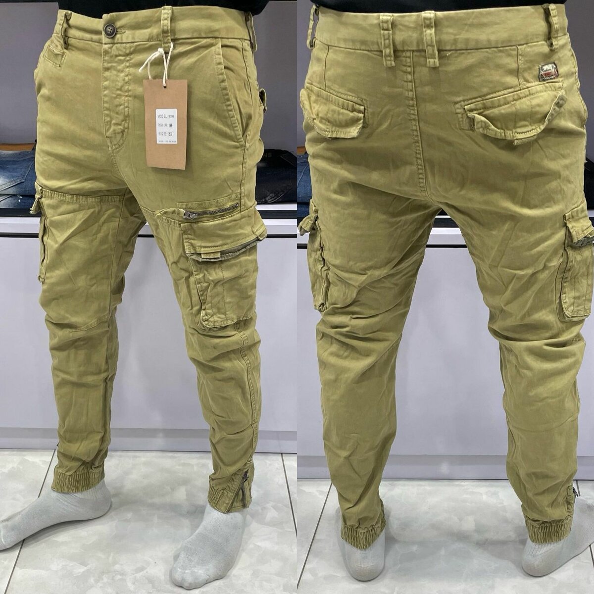 Pantalon cargo homme résistant