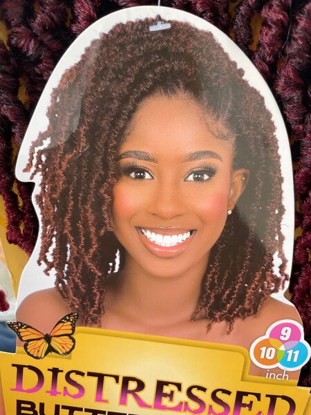 Extensions Cheveux Distressed Butterfly Locs