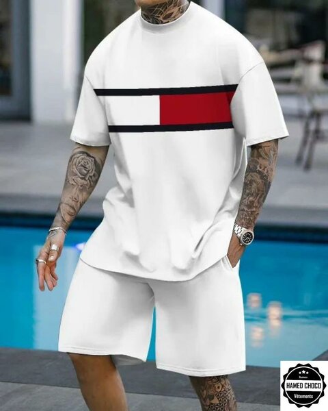 Ensemble homme - T-shirt et short