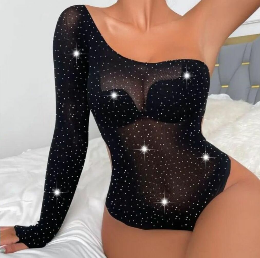 Body à paillettes sexy