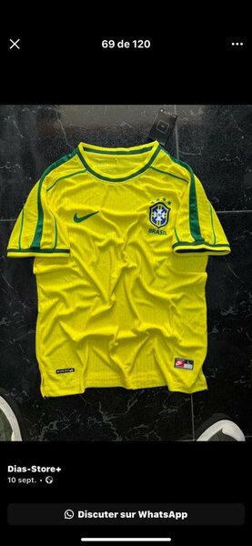 Maillot de football Brésil