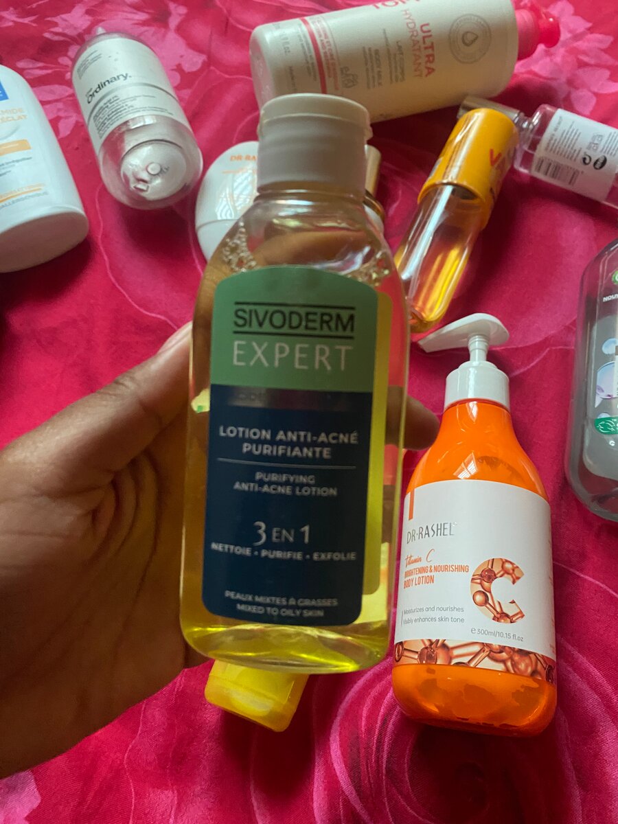 Lotion Anti-Acné 3 en 1 Purifiante