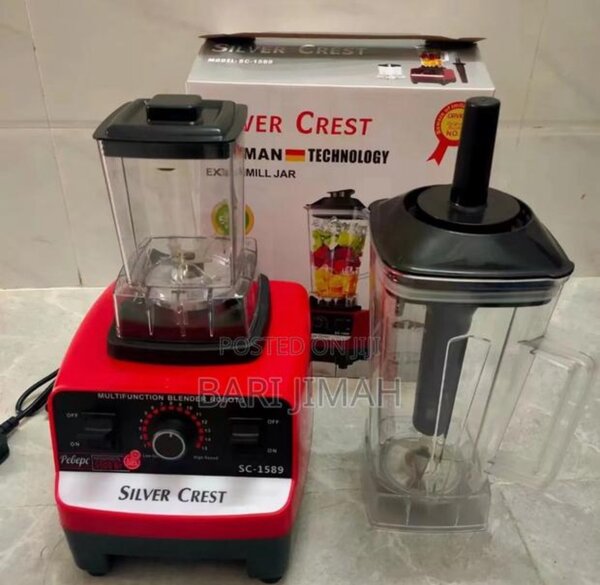 Double Cup High Speed Silver Crest Blender
