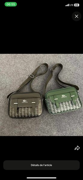 Sac banane homme luxe