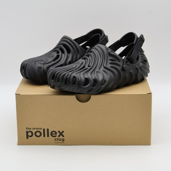 Chaussures Crocs Pollex Clog Noir/gris