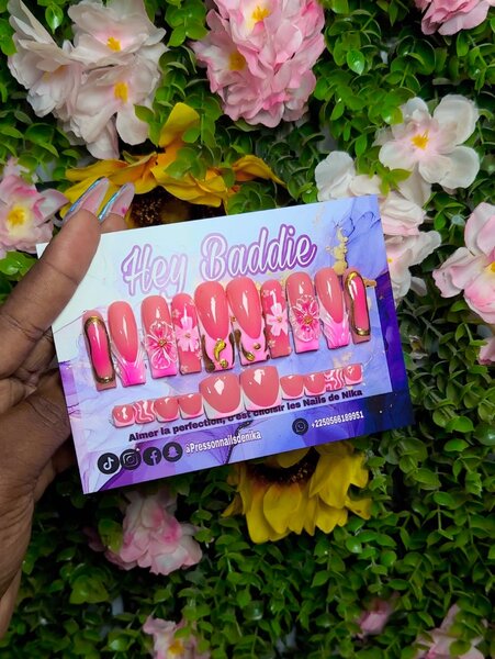 Ongles Design Floral