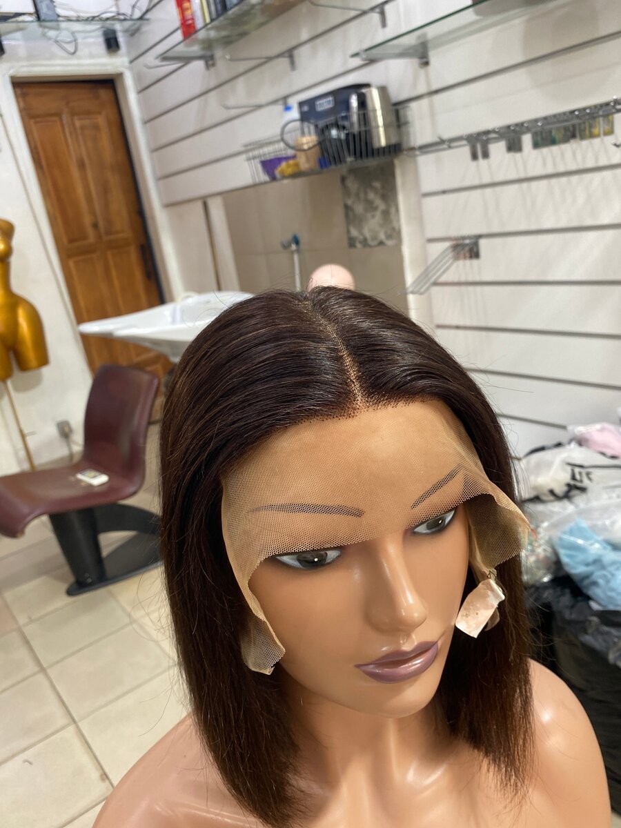 Brown Bob Lace Front Wig for Women