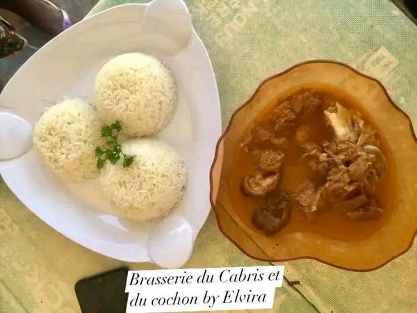 Soupe de Cabris avec du Riz