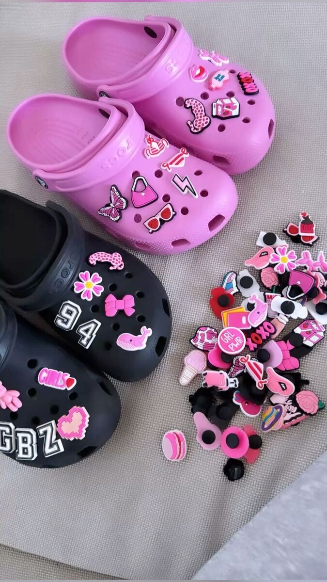 Chaussures Crocs personnalisées Hello Kitty