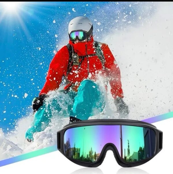 Lunettes Moto,Lunettes de Sport, Coupe-Vent Anti-Poussière p