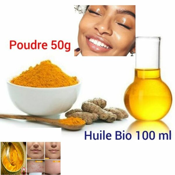 Huile et Poudre de Curcuma
