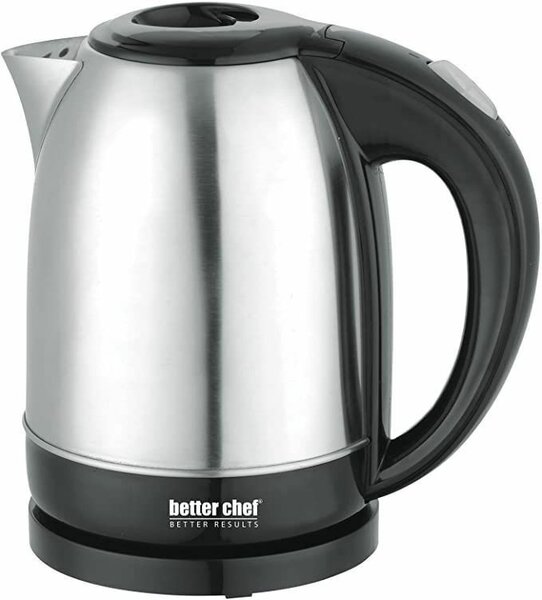 Better Chef Cordless Electric Kettle 7-Cup | Stainless Steel
