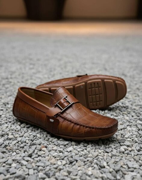 Mocassins en cuir élégants
