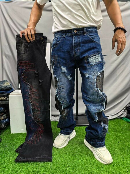 Jeans déchirés pour hommes