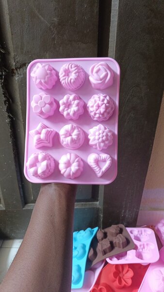 Moule à silicone fleurs