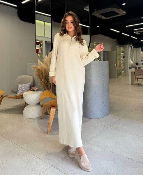 Корейские трикотажные платья