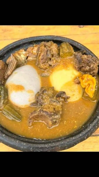 Foutou sauce Gouagouassou