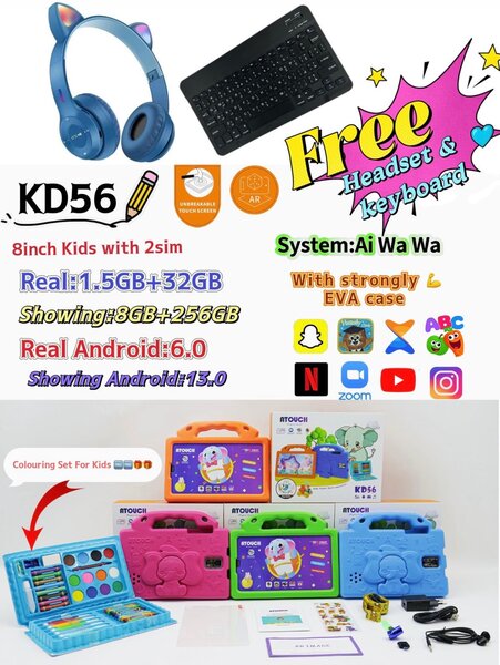 Kids Learning Tablet 8" Android