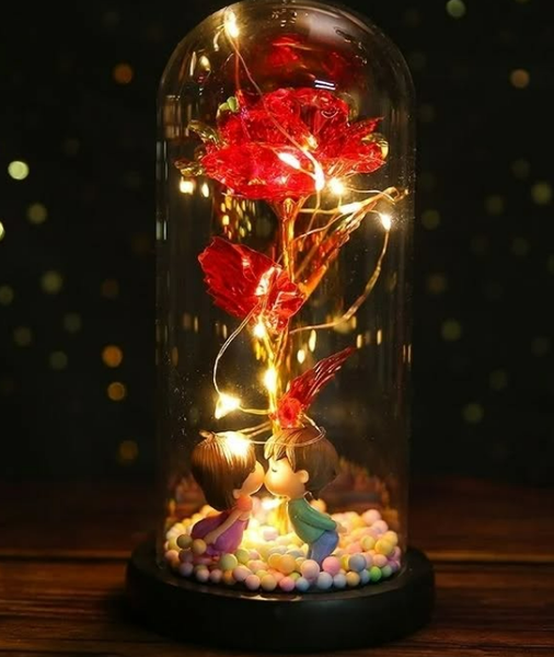 Розы под стеклянным куполом, 🌹роза которая не завянет и будет очень долго радовать глаза😍