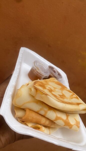 Délicieuses crêpes fraîches