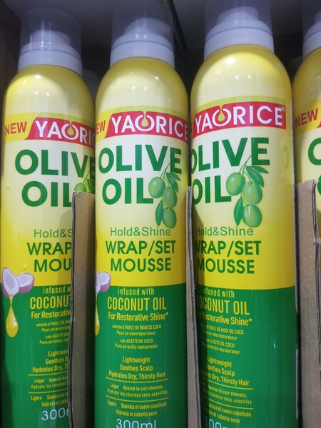 Mousse coiffante Olive Yaorice