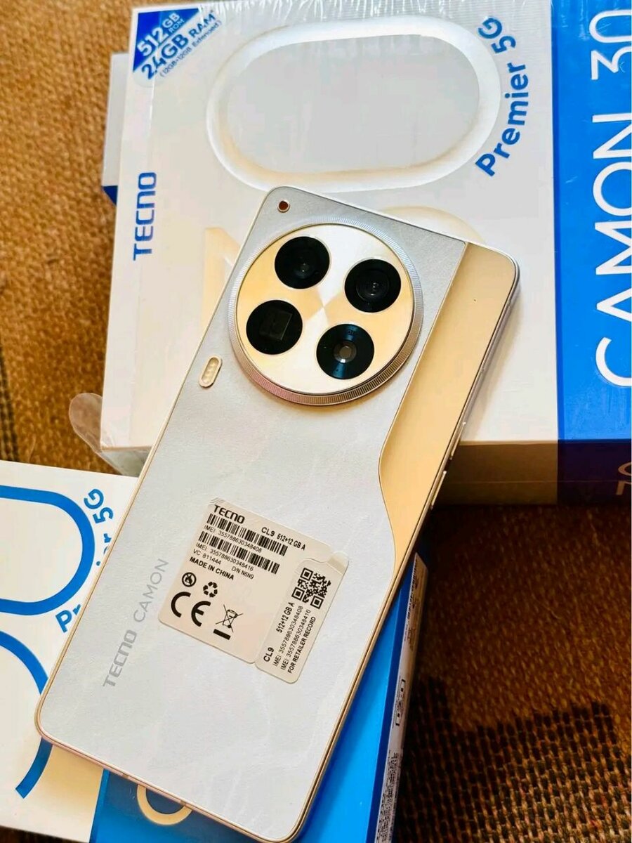 TECNO CAMON 30 Première 512GB 24GB RAM première copie dubaï