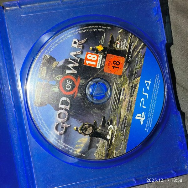 Cd PS4 God of War
