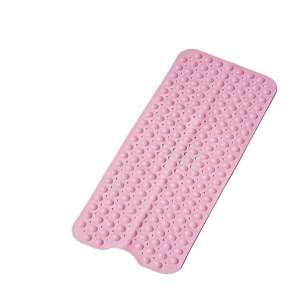 Tapis de bain antidérapant rose