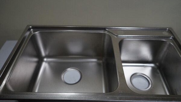 Dual Basin Aluminum sink