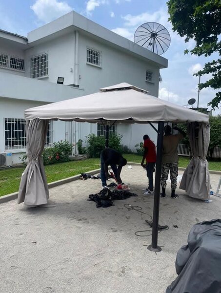 Tente de jardin durable