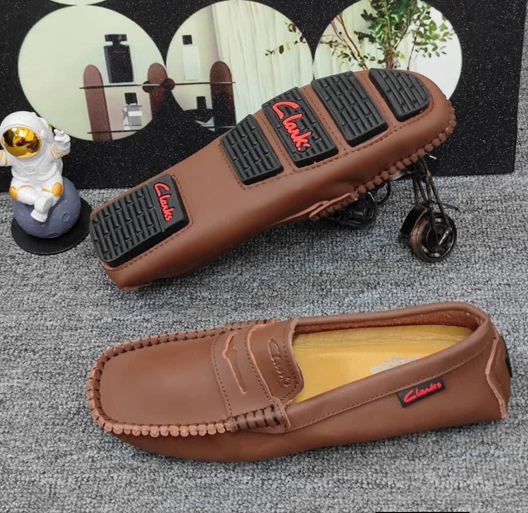 Chaussures mocassins en cuir pour hommes