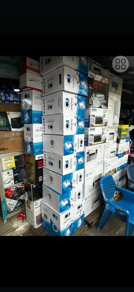 Câbles réseau 305m catégorie 6 blinde