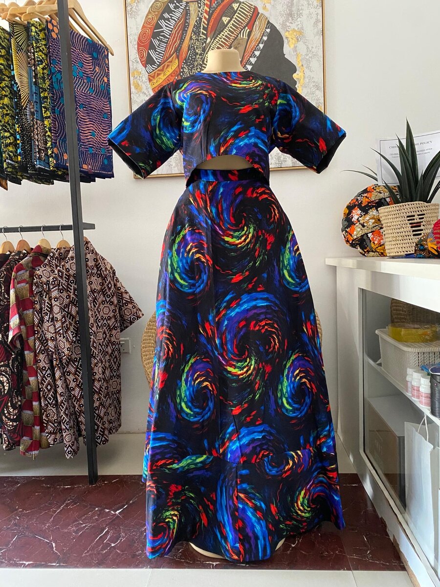 Chitenge 2 piece suits