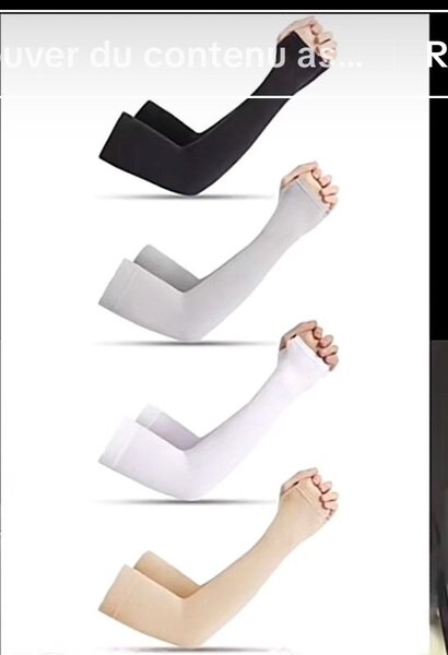 Manchettes de protection UV