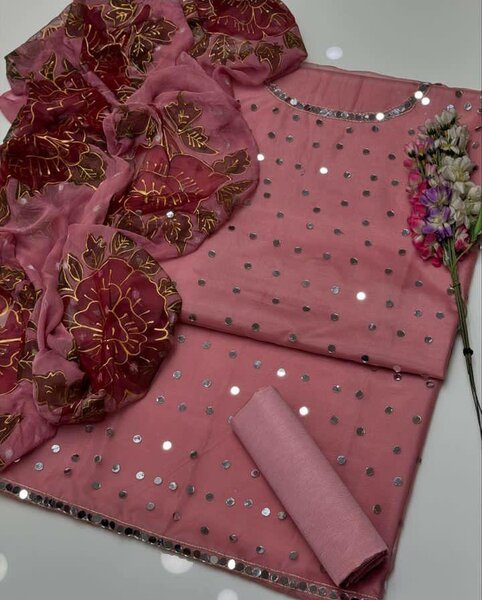 Organza/katan silk 3 pc