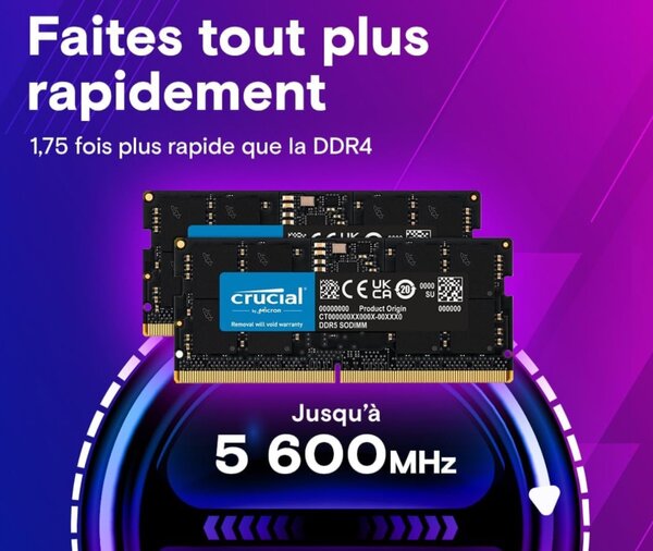 Ram Ddr5-16G 5600MHz Pc Portab