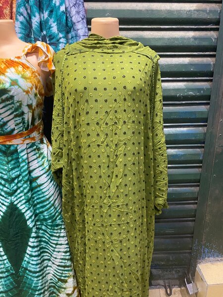 Robe en Wax Imprimé Coloré