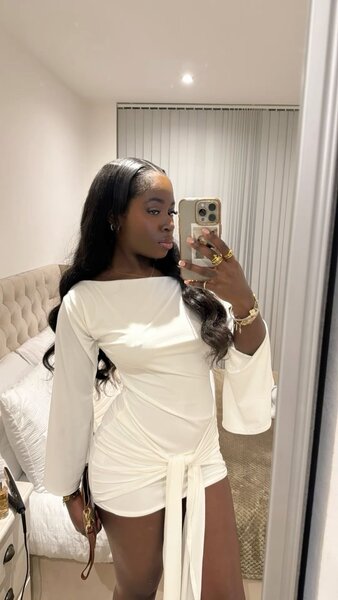 Robe élégante blanche