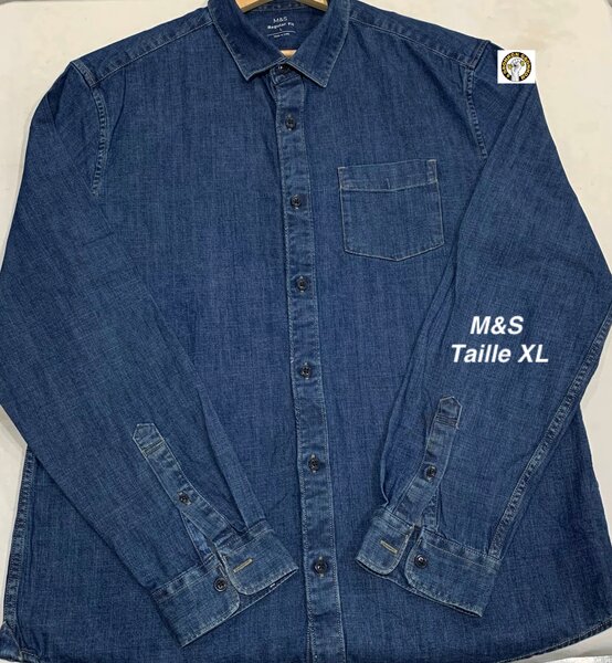 Chemise en Jean Homme XL