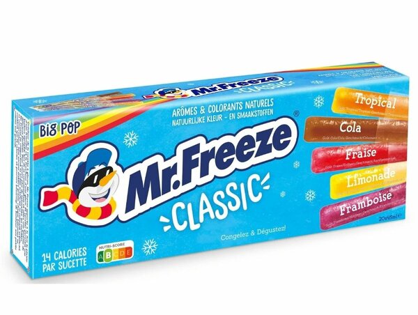 Mr. Freeze Glaces Classiques
