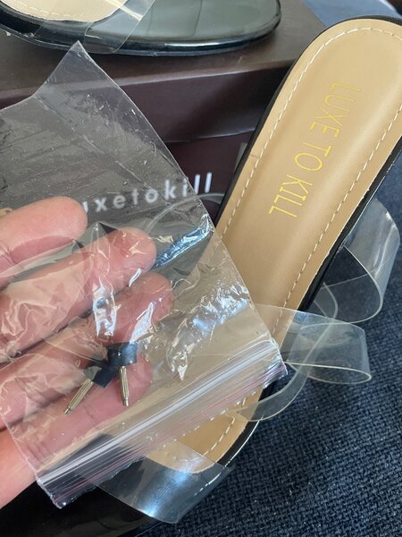 Open Toe Clear Heels